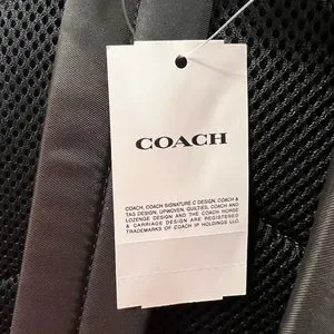 Coach Backpack - Forest Green w/ Logo Coach | Bags | Coach Backpack Forest Green W Logo | Poshmark main image 4
